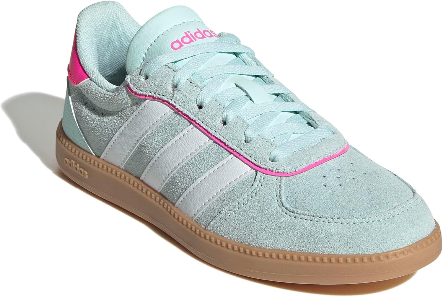 image:imageadidas Kids Breaknet Sleek ShoesHalo MintWhiteLucid Pink