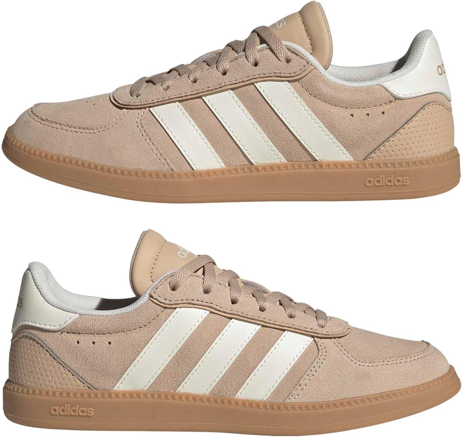 image:imageadidas Kids Breaknet Sleek ShoesMagic BeigeOff WhiteGum