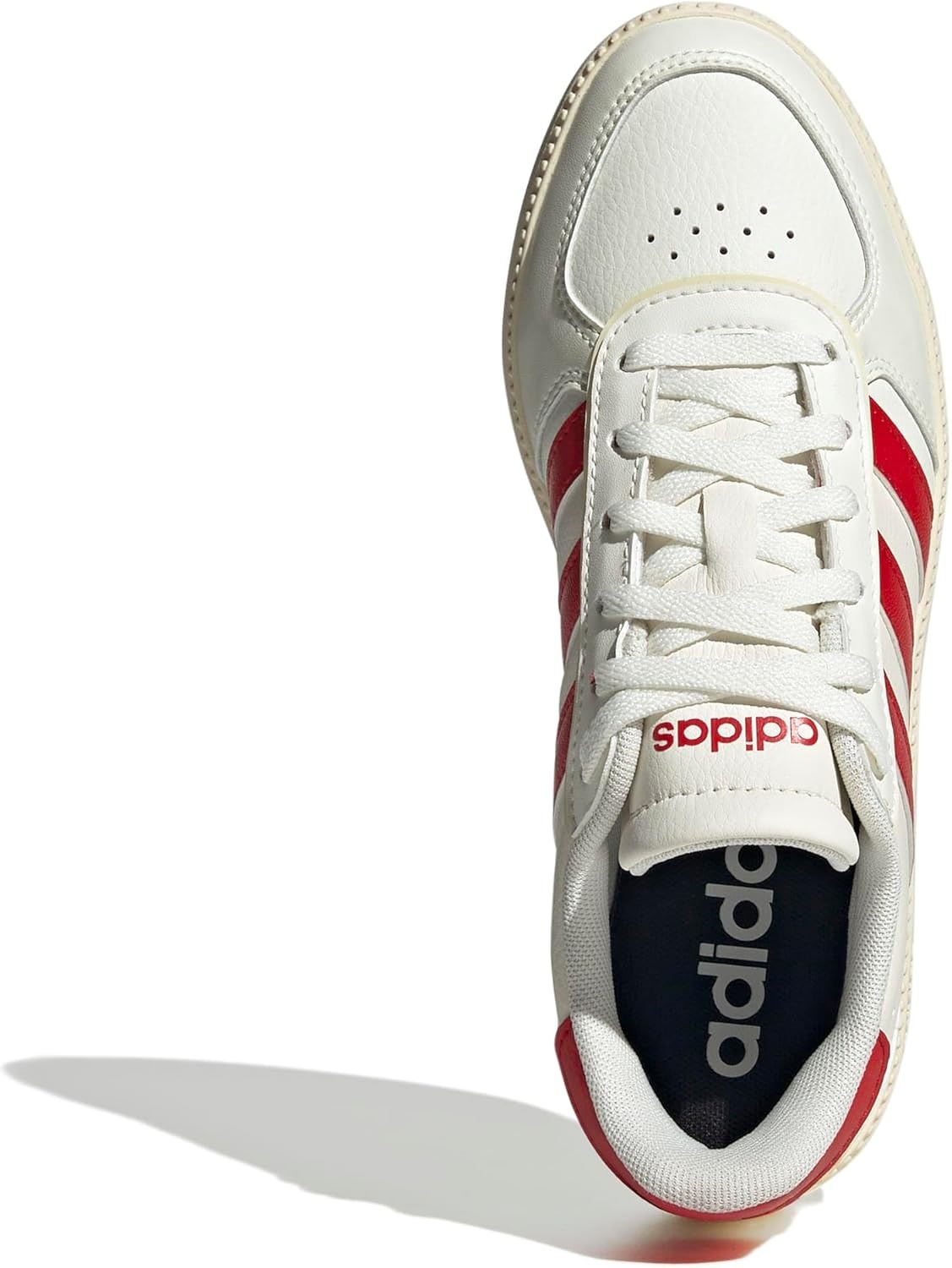 image:imageadidas Kids Breaknet Sleek ShoesOff WhiteBetter ScarletWarm Vanilla