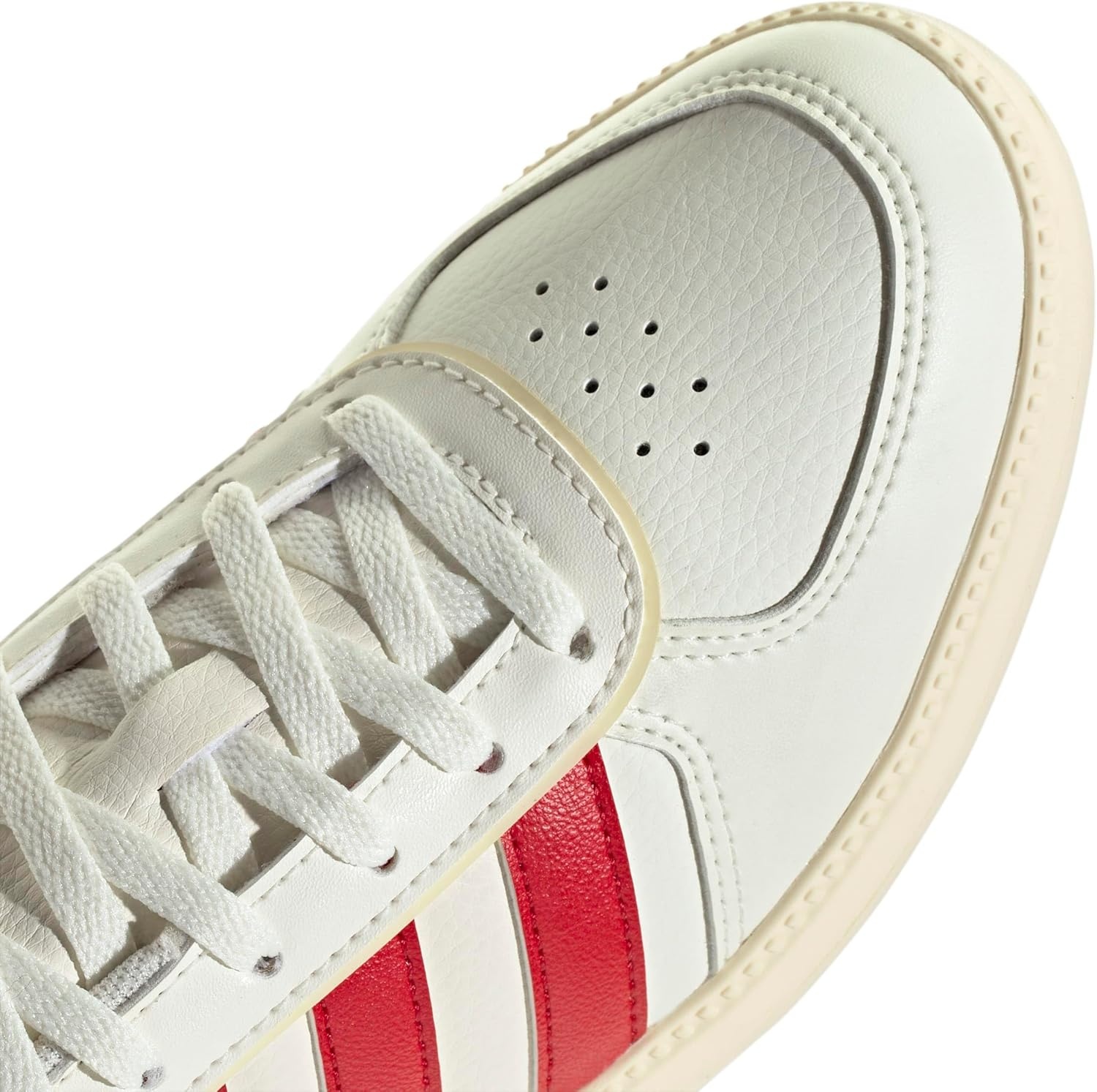 image:imageadidas Kids Breaknet Sleek ShoesOff WhiteBetter ScarletWarm Vanilla
