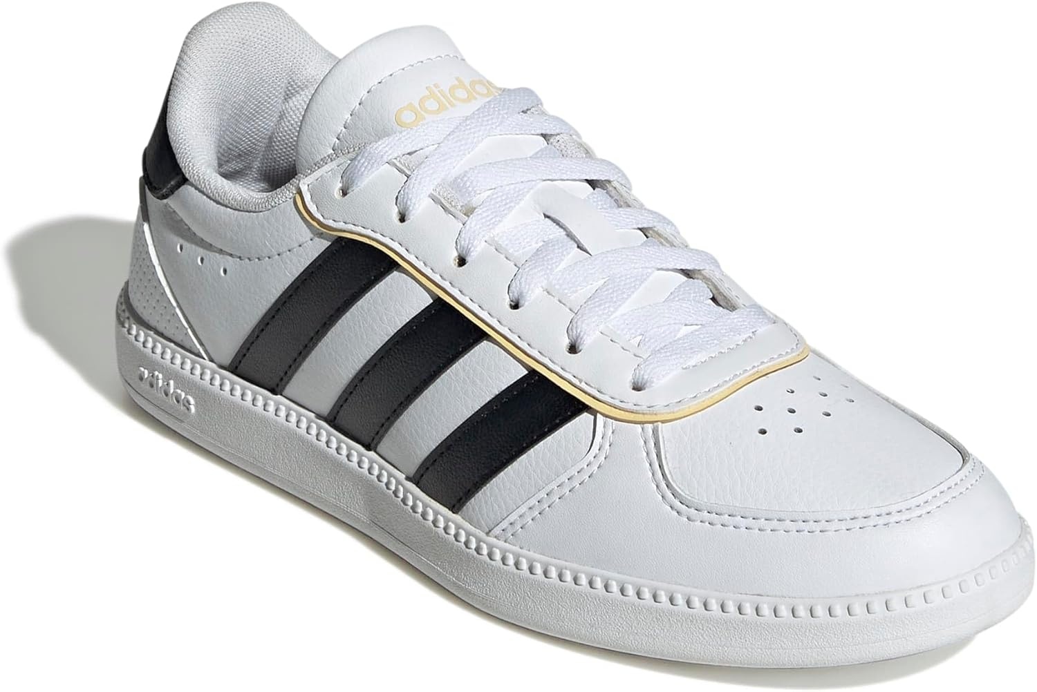 image:imageadidas Kids Breaknet Sleek ShoesWhiteBlackOrange Tint