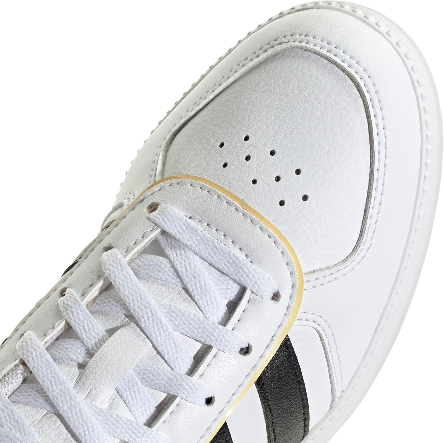 image:imageadidas Kids Breaknet Sleek ShoesWhiteBlackOrange Tint