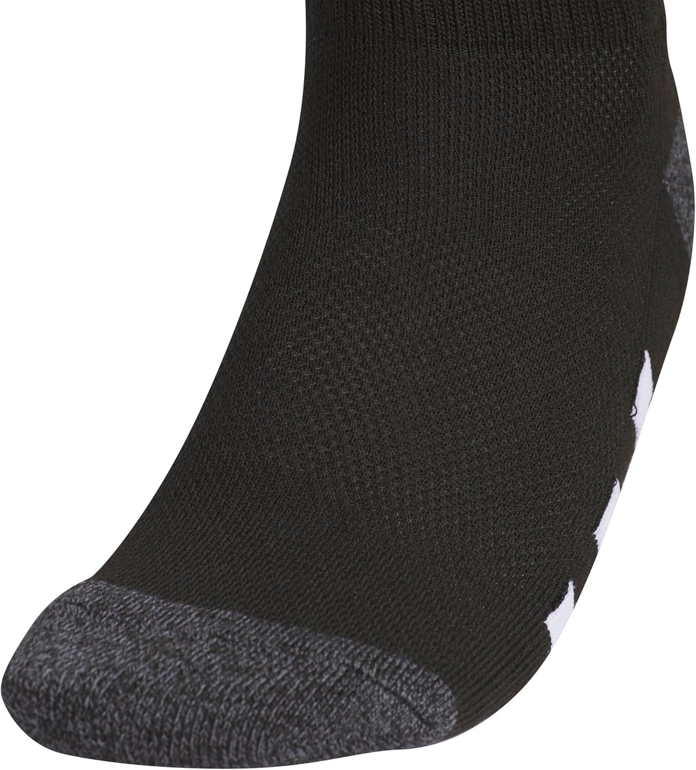 image:imageadidas Kids Cushioned Quarter Ankle Socks for Boys and Girls 6 Pairs Durable amp ComfortableBlackOnix GreyWhite