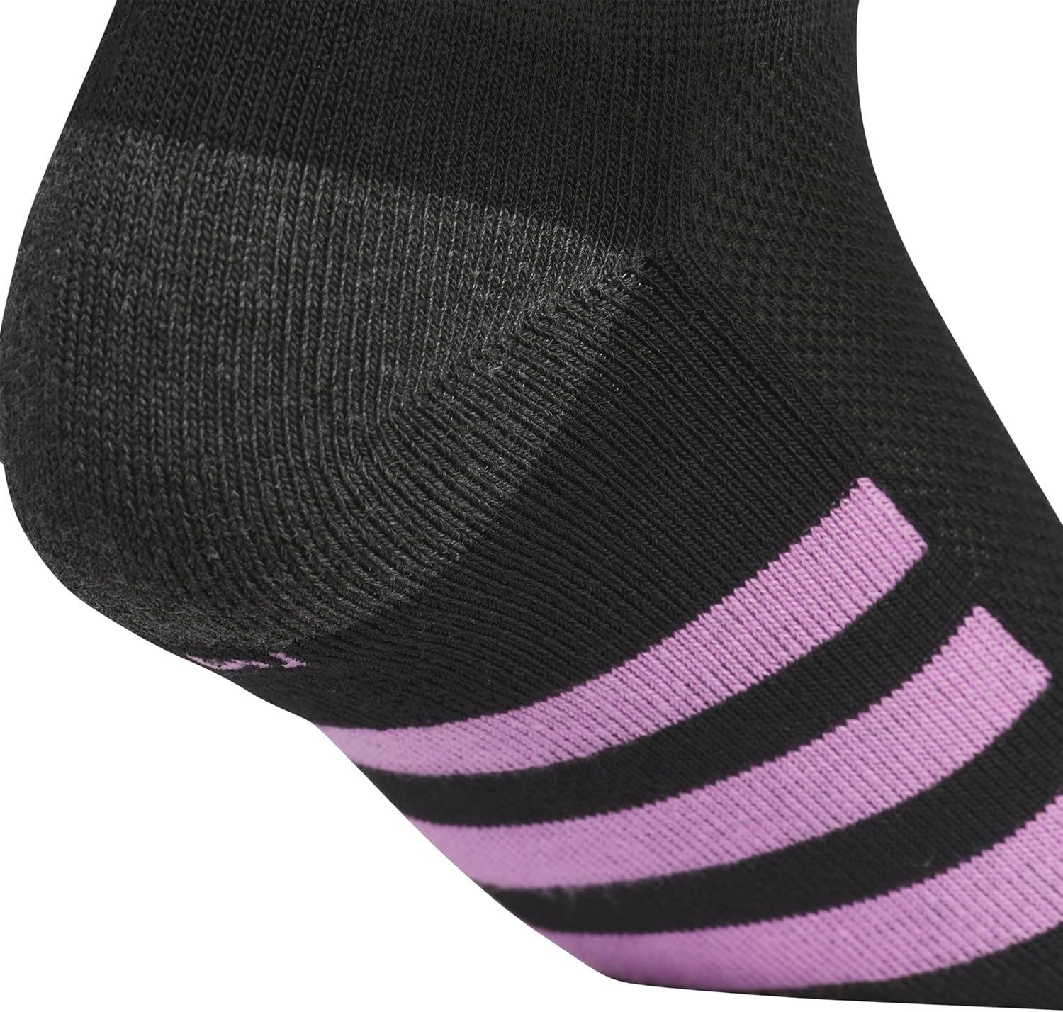 image:imageadidas Kids Cushioned Quarter Ankle Socks for Boys and Girls 6 Pairs Durable amp ComfortableBlackPreloved PurpleIce LavenderGirls