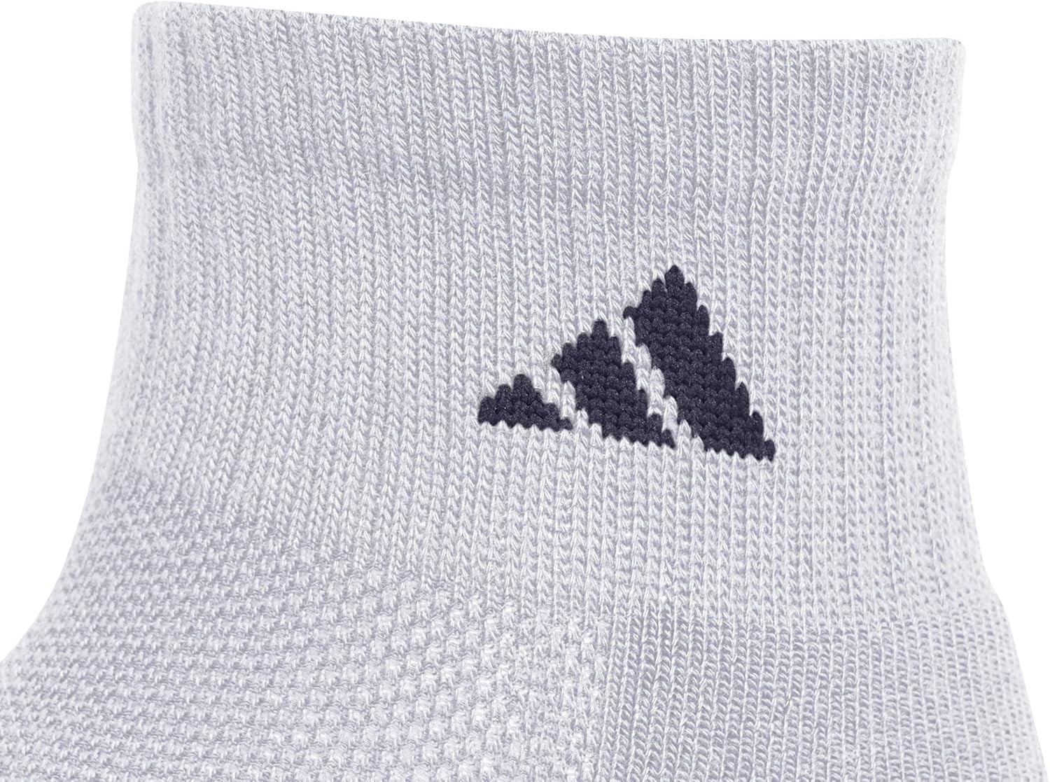 image:imageadidas Kids Cushioned Quarter Ankle Socks for Boys and Girls 6 Pairs Durable amp ComfortableCool Light HeatherCollegiate NavySemi Lucid Blue