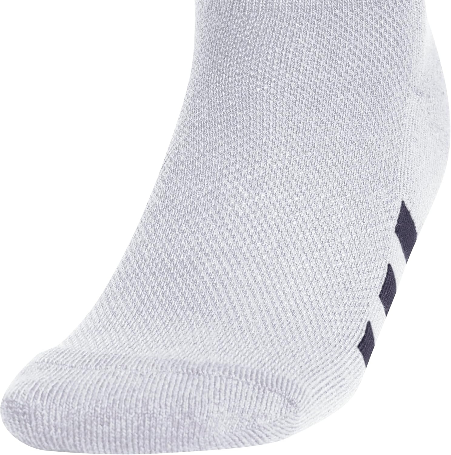 image:imageadidas Kids Cushioned Quarter Ankle Socks for Boys and Girls 6 Pairs Durable amp ComfortableCool Light HeatherCollegiate NavySemi Lucid Blue