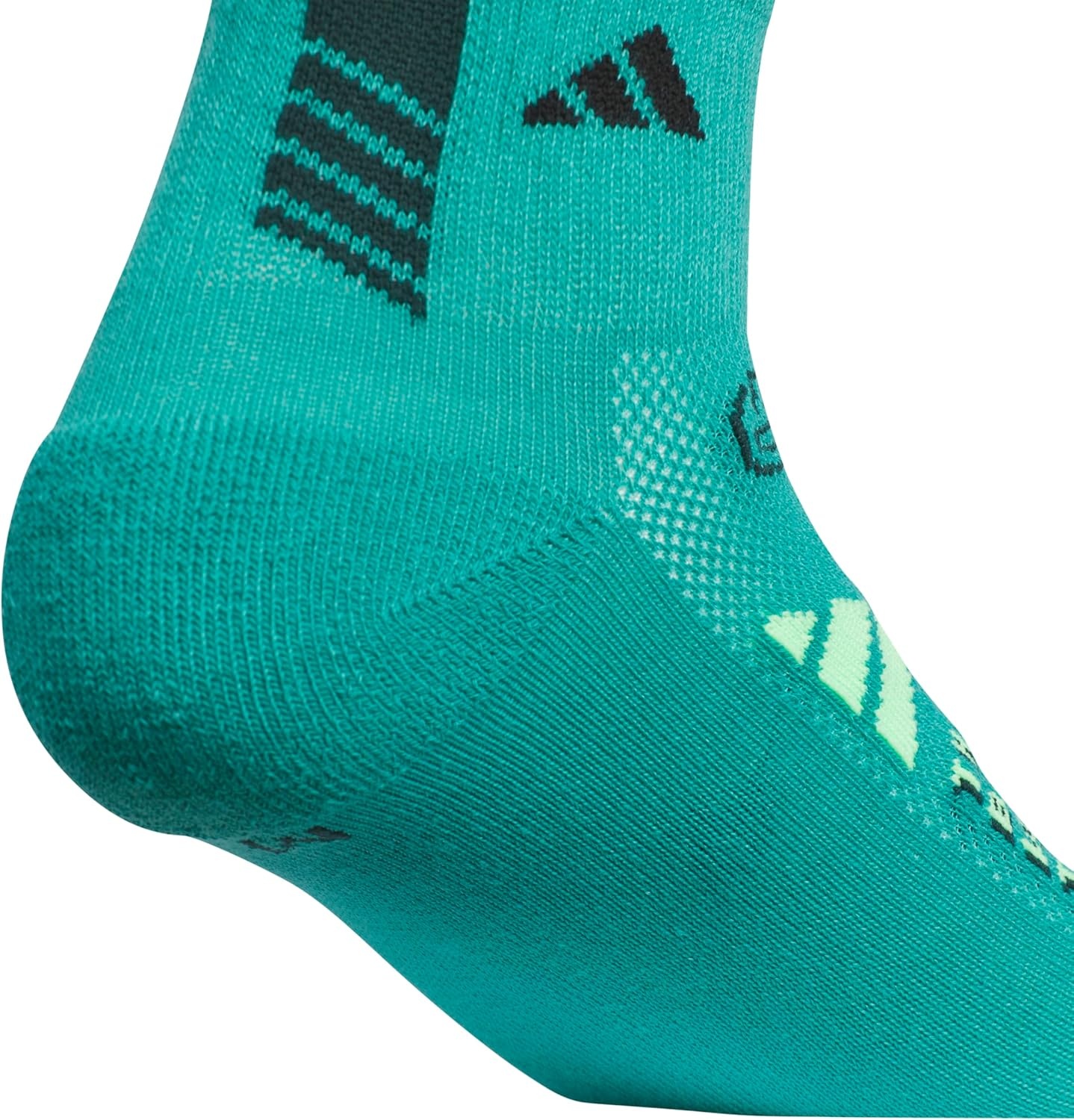 image:imageadidas Kids Cushioned Quarter Ankle Socks for Boys and Girls 6 Pairs Durable amp ComfortablePure Teal GreenCool Light HeatherBlackGraphic