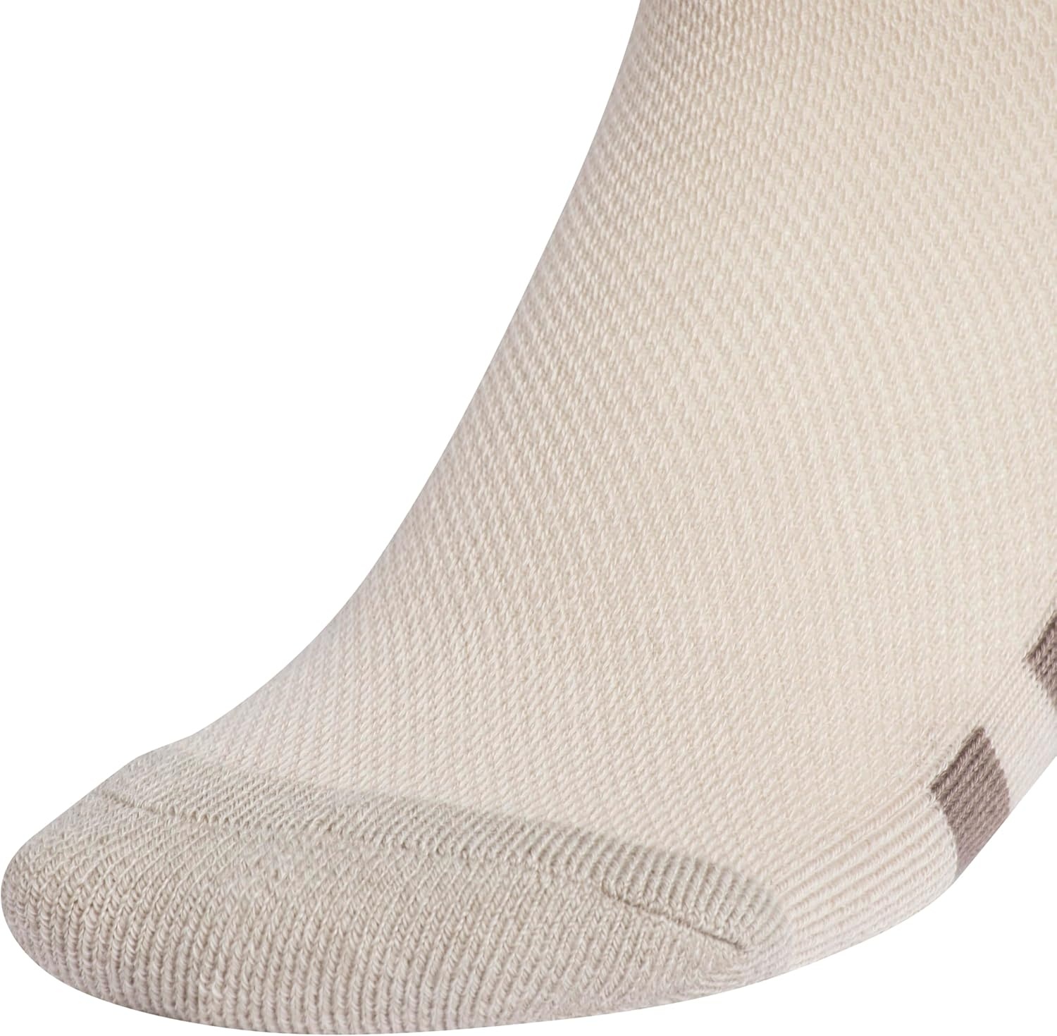 image:imageadidas Kids Cushioned Quarter Ankle Socks for Boys and Girls 6 Pairs Durable amp ComfortableWonder BeigeCool Light HeatherEarth Strata Brown