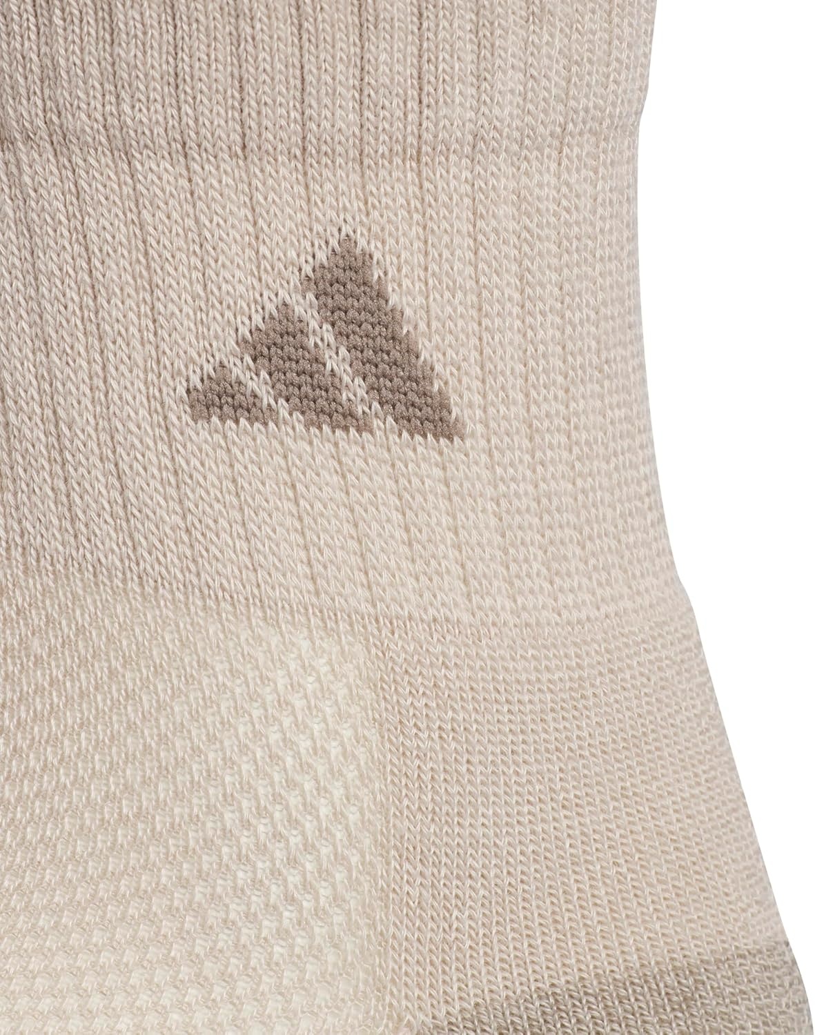 image:imageadidas Kids Cushioned Quarter Ankle Socks for Boys and Girls 6 Pairs Durable amp ComfortableWonder BeigeCool Light HeatherEarth Strata Brown