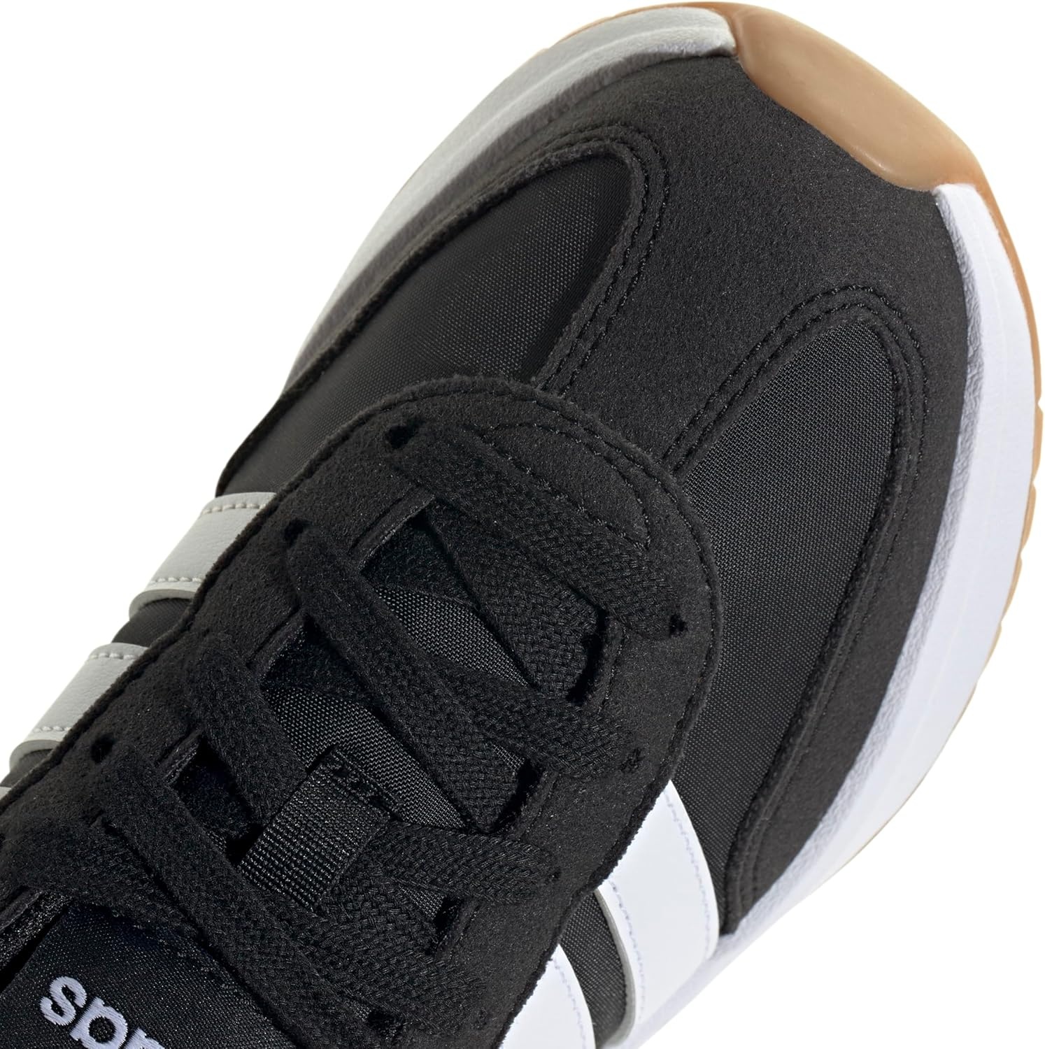 image:imageadidas Kids Girls Run 70S 20 Lace Up Sneakers Shoes Casual Grey WhiteBlackWhiteGum