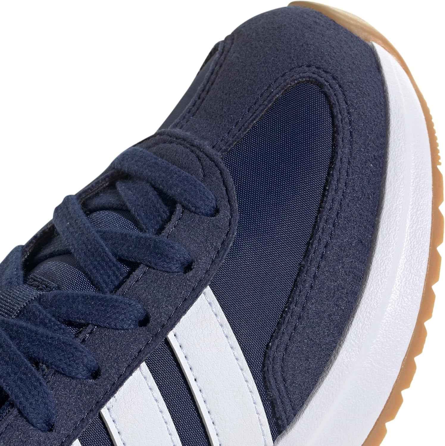 image:imageadidas Kids Girls Run 70S 20 Lace Up Sneakers Shoes Casual Grey WhiteDark BlueWhite
