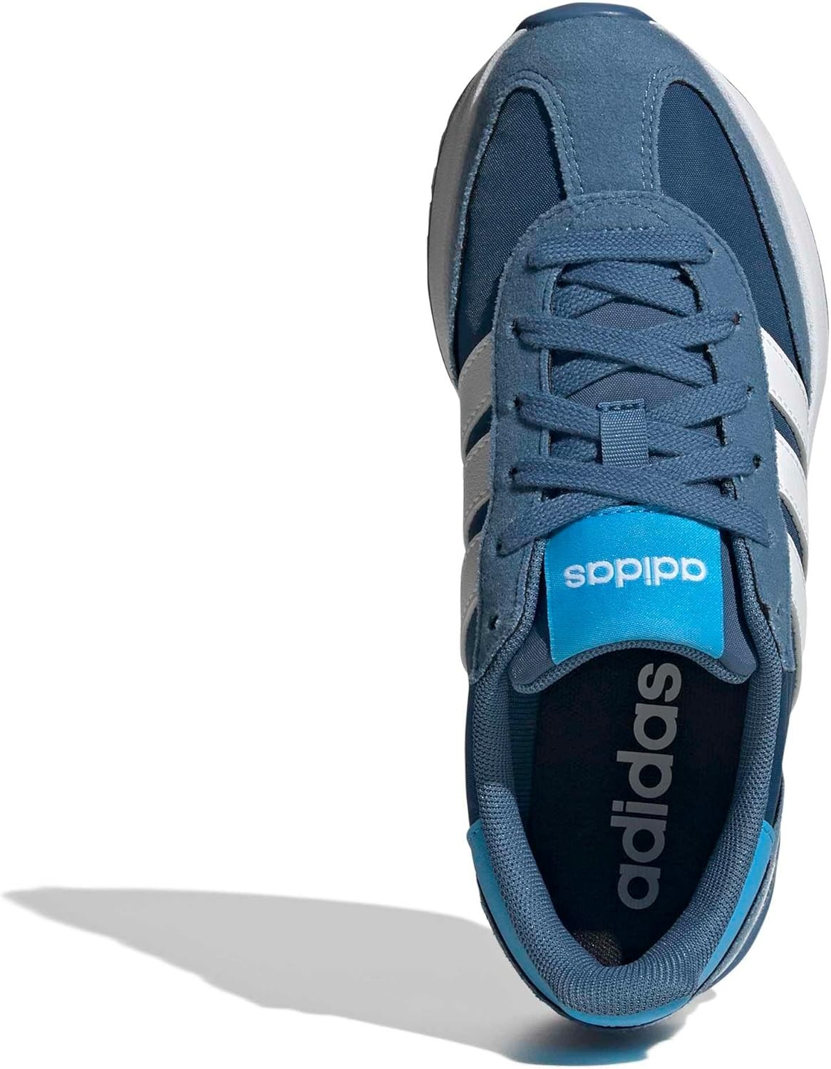 image:imageadidas Kids Girls Run 70S 20 Lace Up Sneakers Shoes Casual Grey WhiteDusky InkWhiteDusky Petrol
