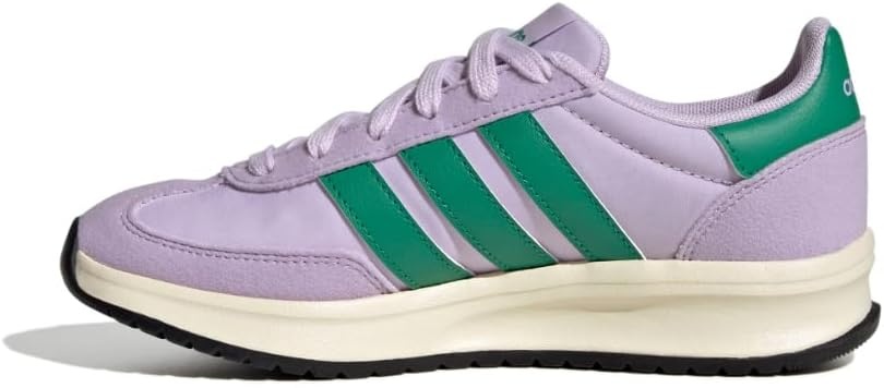 image:imageadidas Kids Girls Run 70S 20 Lace Up Sneakers Shoes Casual Grey WhiteIce LavenderCourt GreenPowder Plum