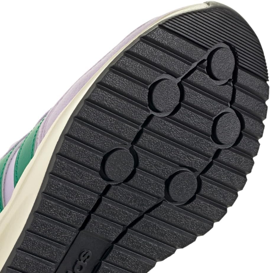 image:imageadidas Kids Girls Run 70S 20 Lace Up Sneakers Shoes Casual Grey WhiteIce LavenderCourt GreenPowder Plum
