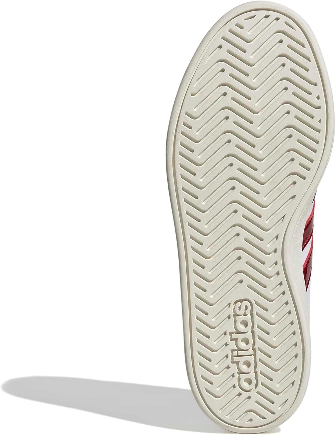 image:imageadidas Kids Grand Court 30 Shoes Big KidWhitePure RubyOff White