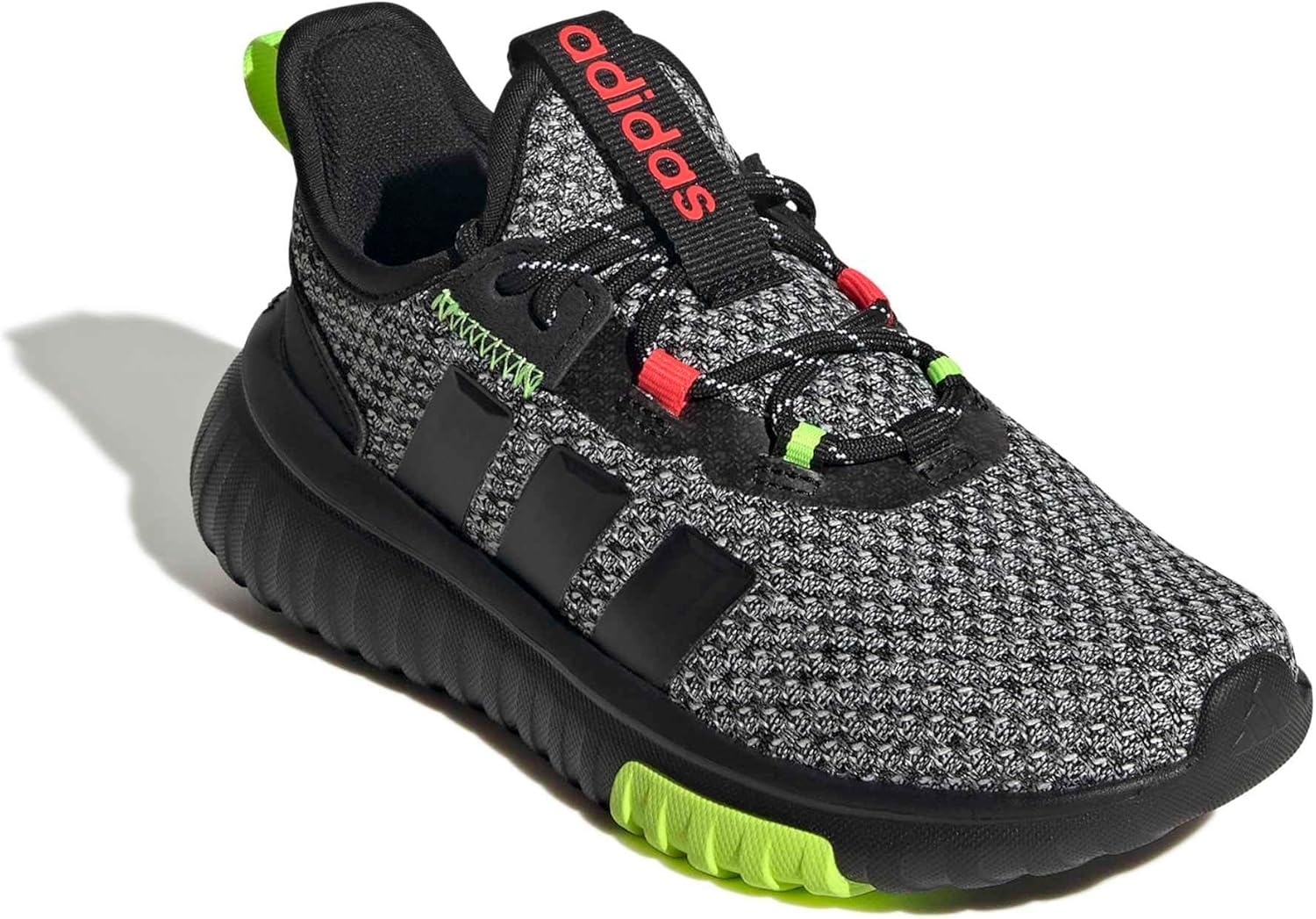 image:imageadidas Kids Kaptir 40 SneakersBlackBlackLucid Lemon