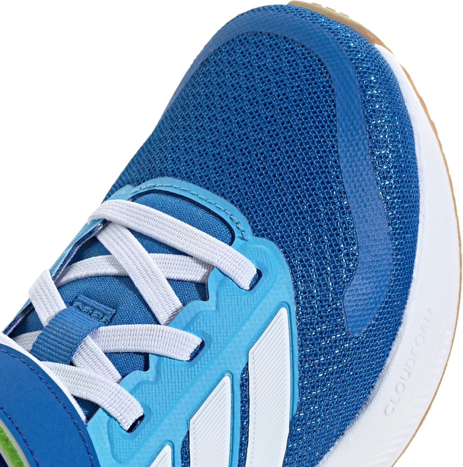 image:imageadidas Kids Marvel Run Falcon 5 Elastic Lace amp StrapBright RoyalWhiteLucid Lemon
