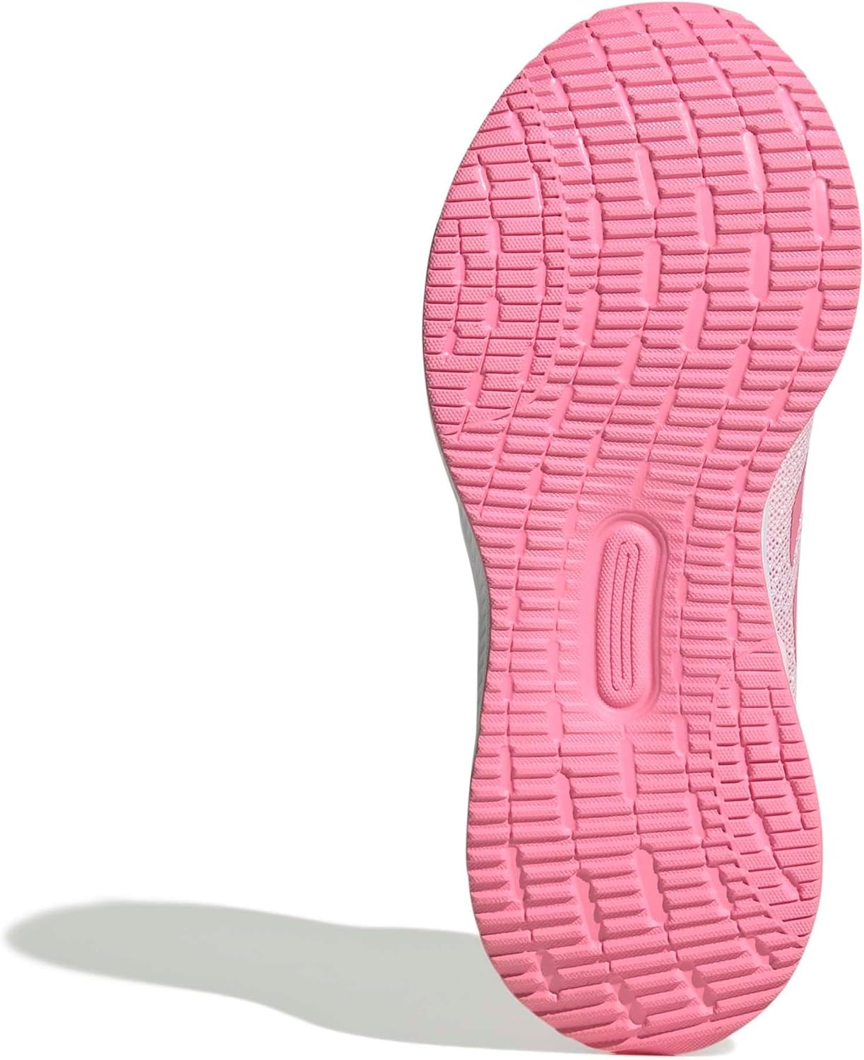 image:imageadidas Kids Marvel Run Falcon 5 Elastic Lace amp StrapClear PinkBliss PinkClear Pink