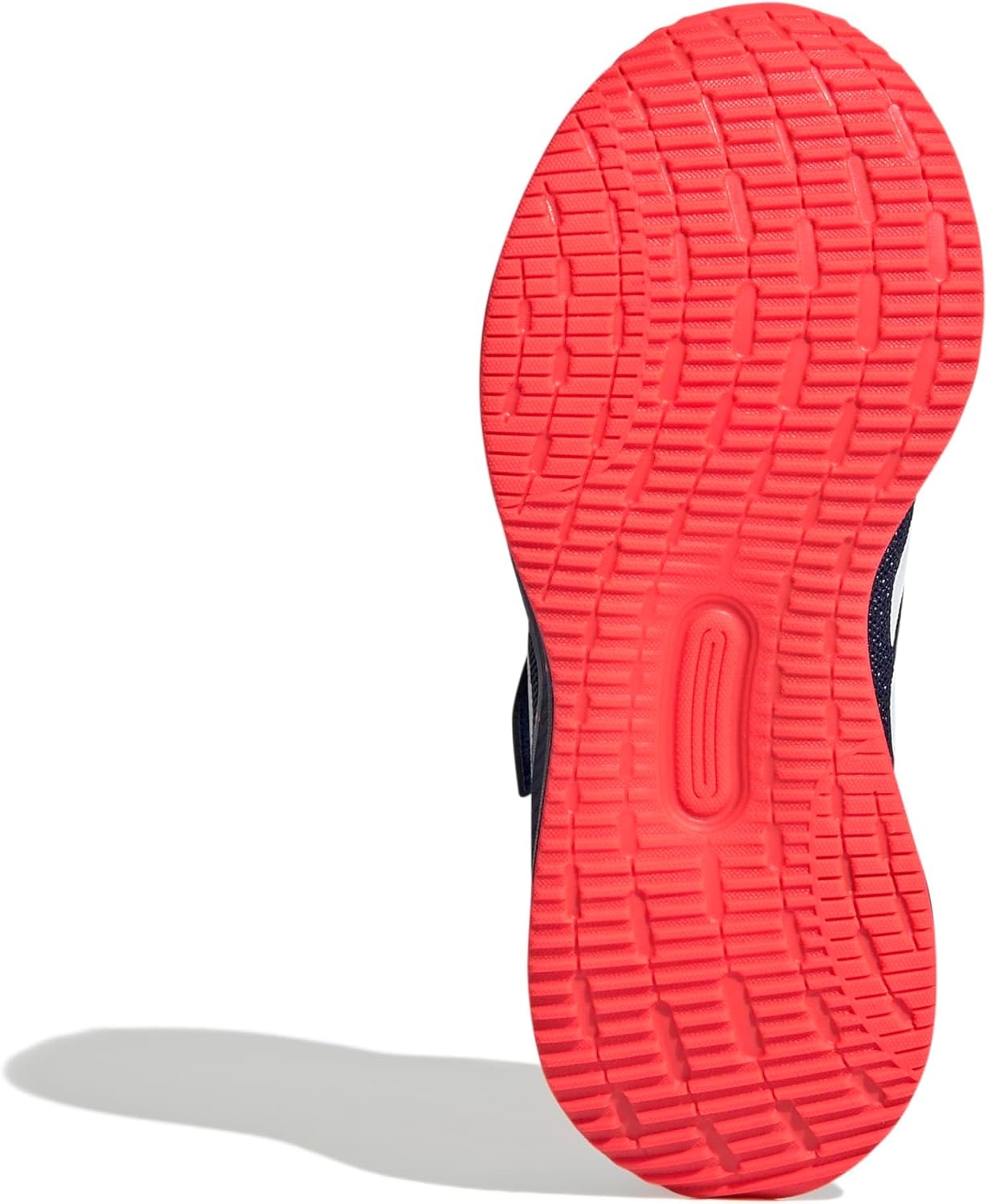 image:imageadidas Kids Marvel Run Falcon 5 Elastic Lace amp StrapDark BlueWhiteSolar Red