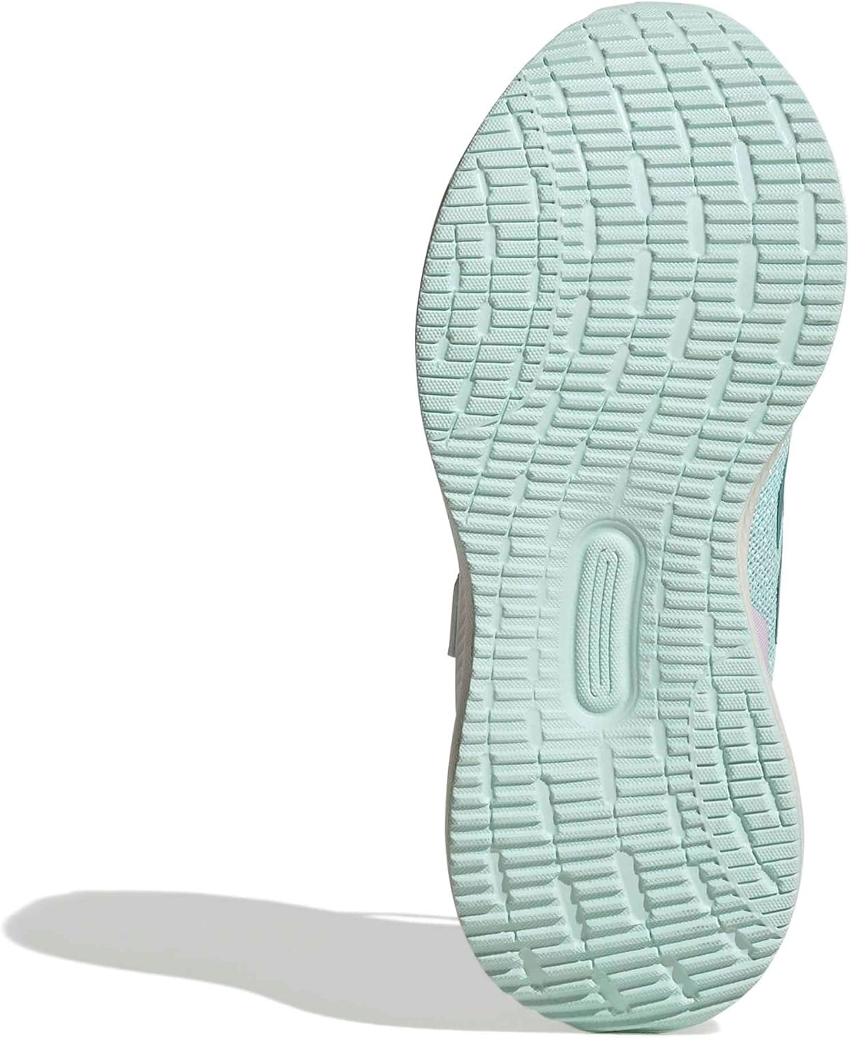 image:imageadidas Kids Marvel Run Falcon 5 Elastic Lace amp StrapHalo MintMint TonIce Lavender