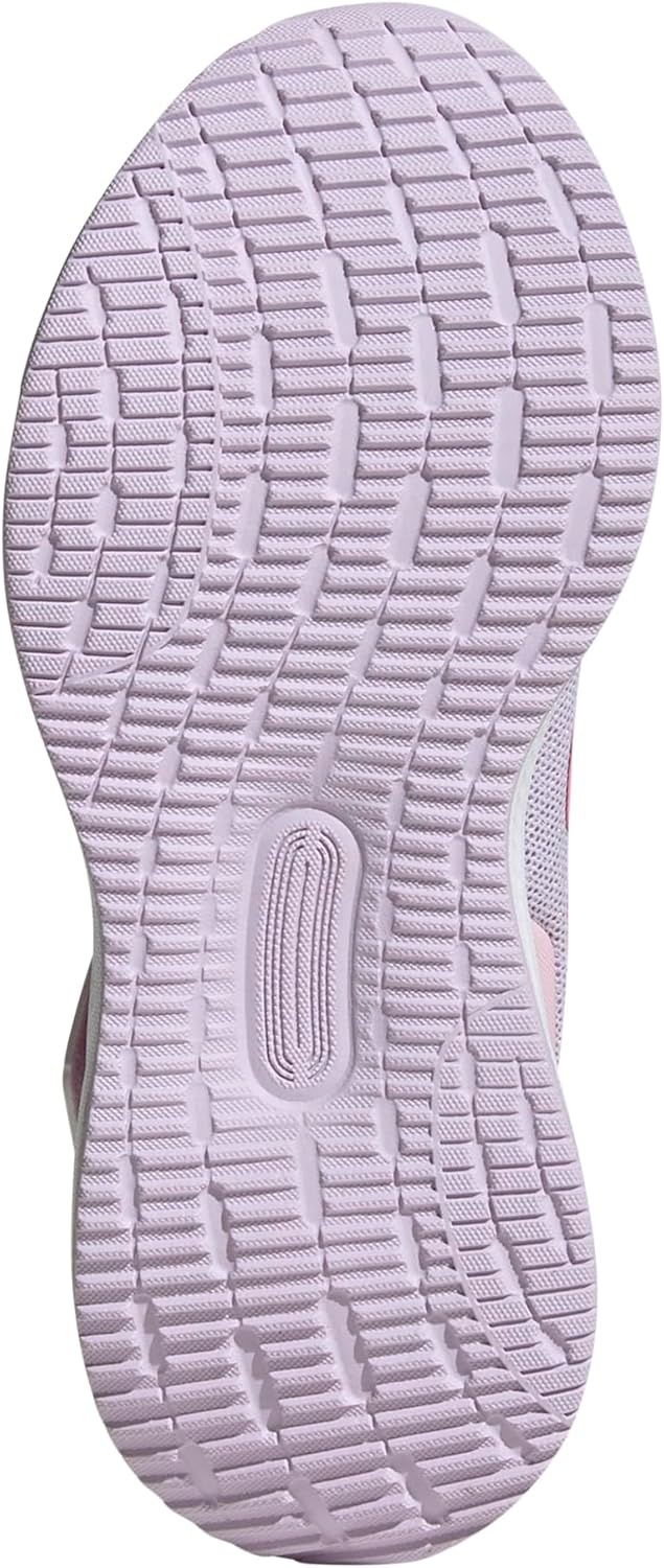 image:imageadidas Kids Marvel Run Falcon 5 Elastic Lace amp StrapIce LavenderWhiteClear Pink