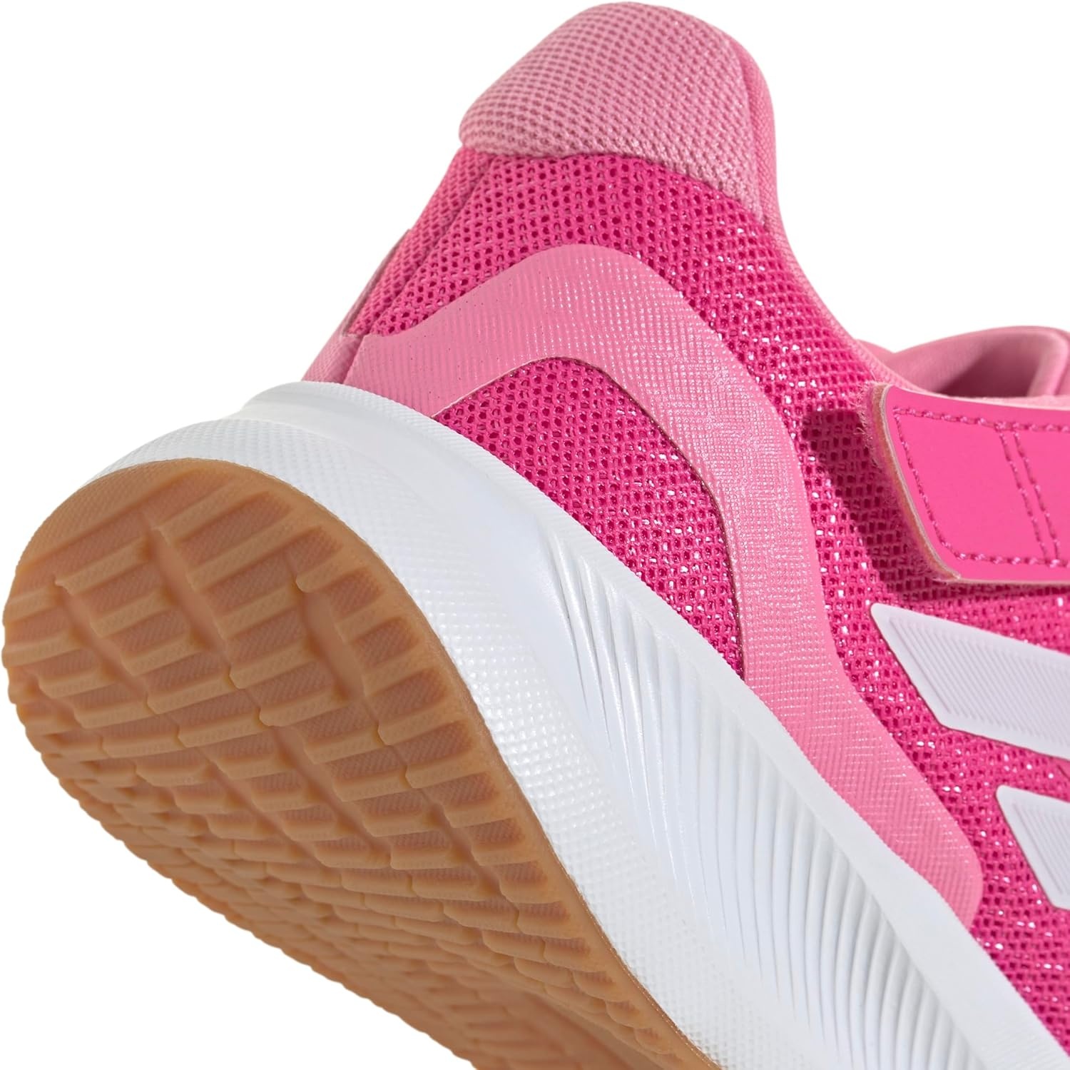 image:imageadidas Kids Marvel Run Falcon 5 Elastic Lace amp StrapPulse MagentaWhiteBliss Pink