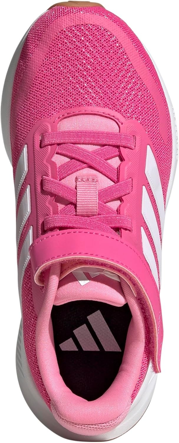 image:imageadidas Kids Marvel Run Falcon 5 Elastic Lace amp StrapPulse MagentaWhiteBliss Pink
