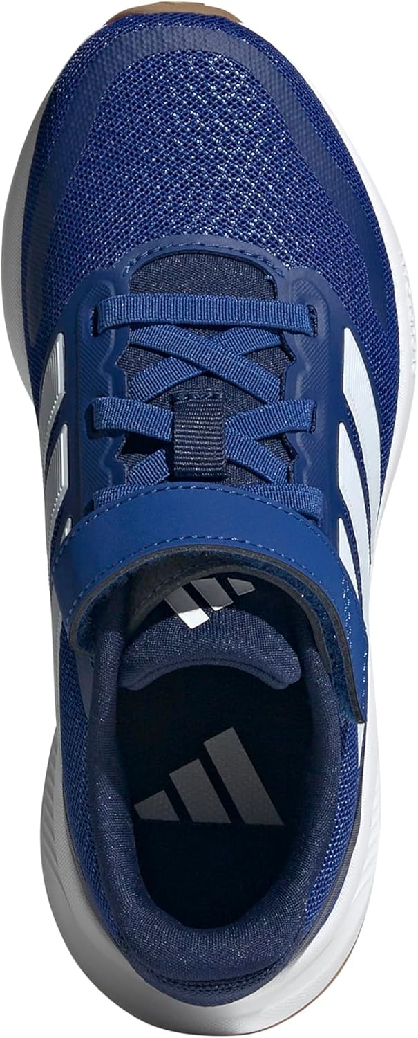 image:imageadidas Kids Marvel Run Falcon 5 Elastic Lace amp StrapTeam Royal BlueWhiteDark Blue