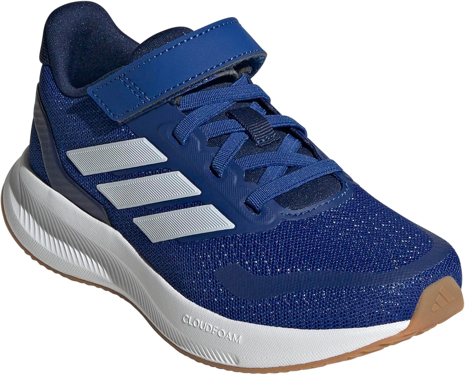 image:imageadidas Kids Marvel Run Falcon 5 Elastic Lace amp StrapTeam Royal BlueWhiteDark Blue