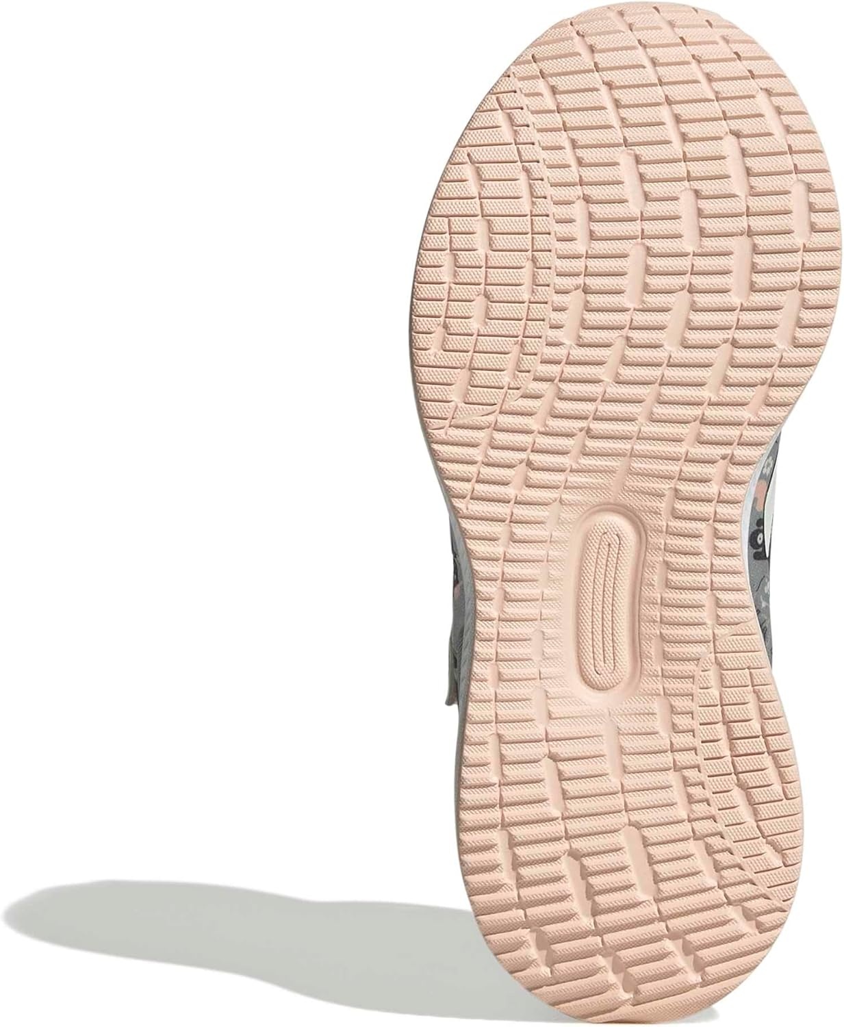 image:imageadidas Kids Marvel Run Falcon 5 Elastic Lace amp StrapWonder SageOff WhiteBlush Pink