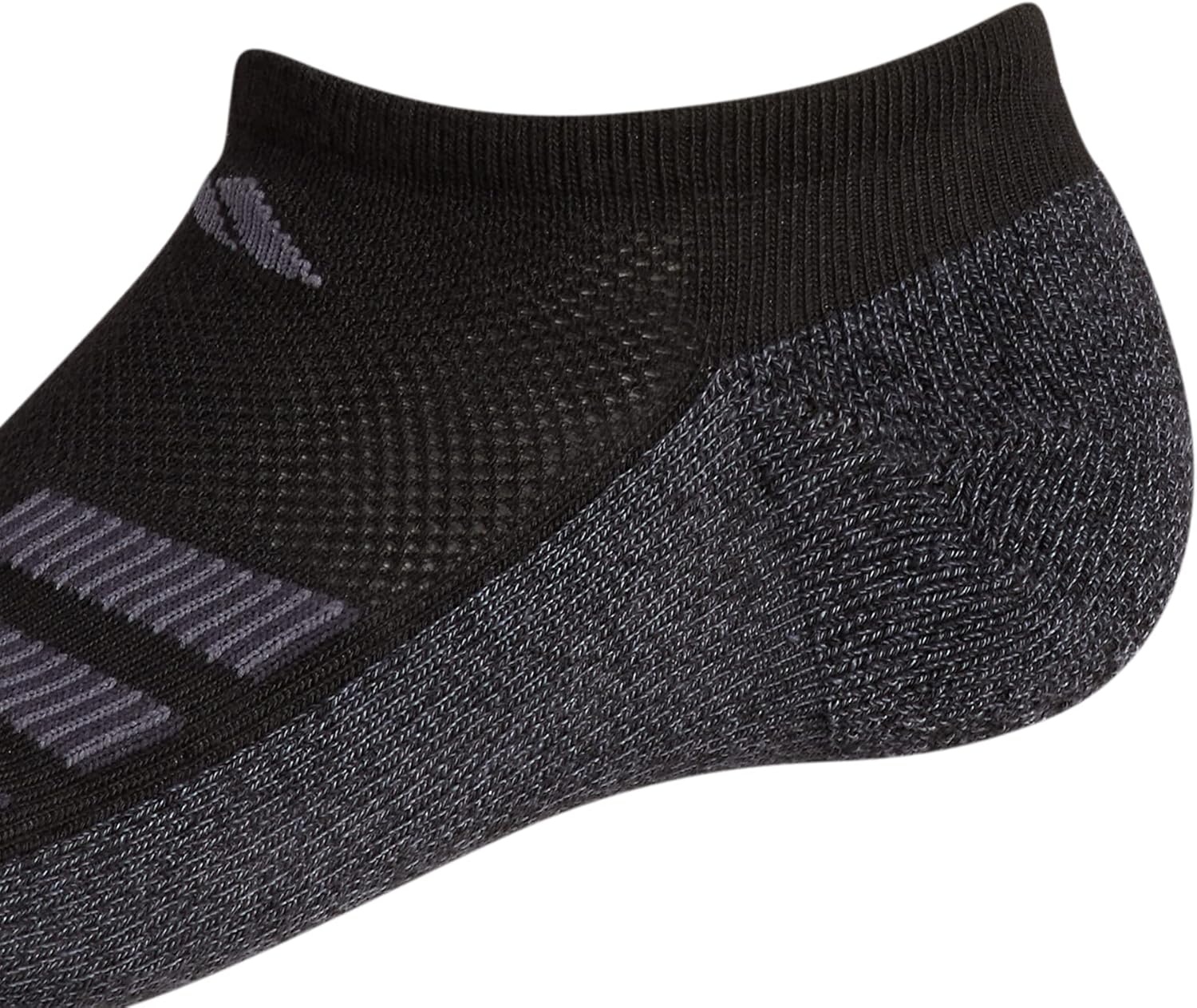 image:imageadidas Kids No Show Socks for Boys and Girls 6 Pairs Durable amp ComfortableAngleBlackOnix GreyNight Grey