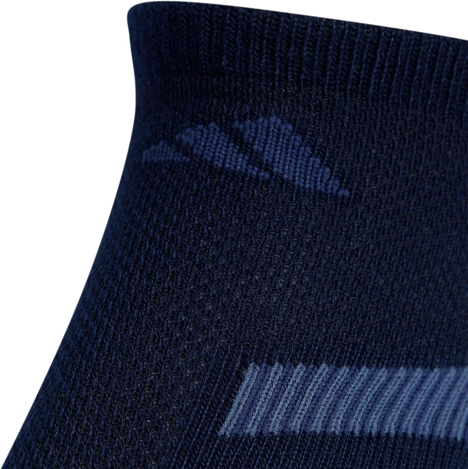 image:imageadidas Kids No Show Socks for Boys and Girls 6 Pairs Durable amp ComfortableAngleWhiteCollegiate NavyWonder Steel Blue