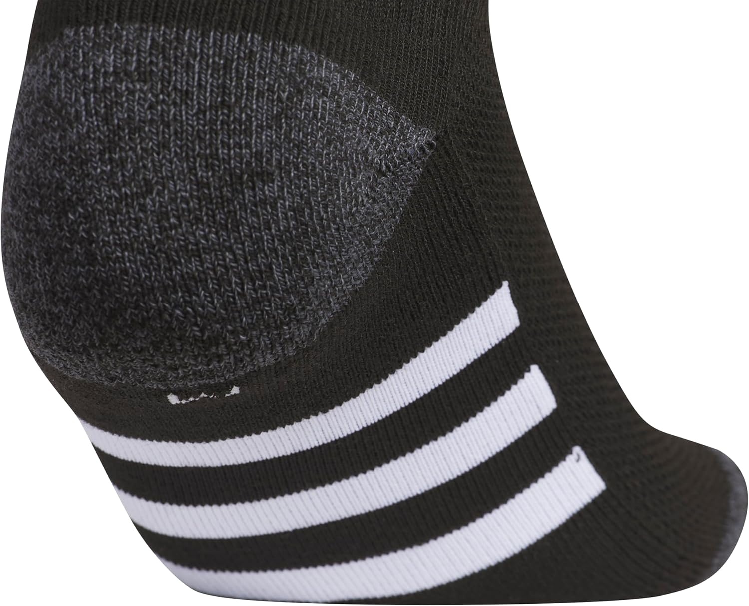 image:imageadidas Kids No Show Socks for Boys and Girls 6 Pairs Durable amp ComfortableBlackOnix GreyWhite