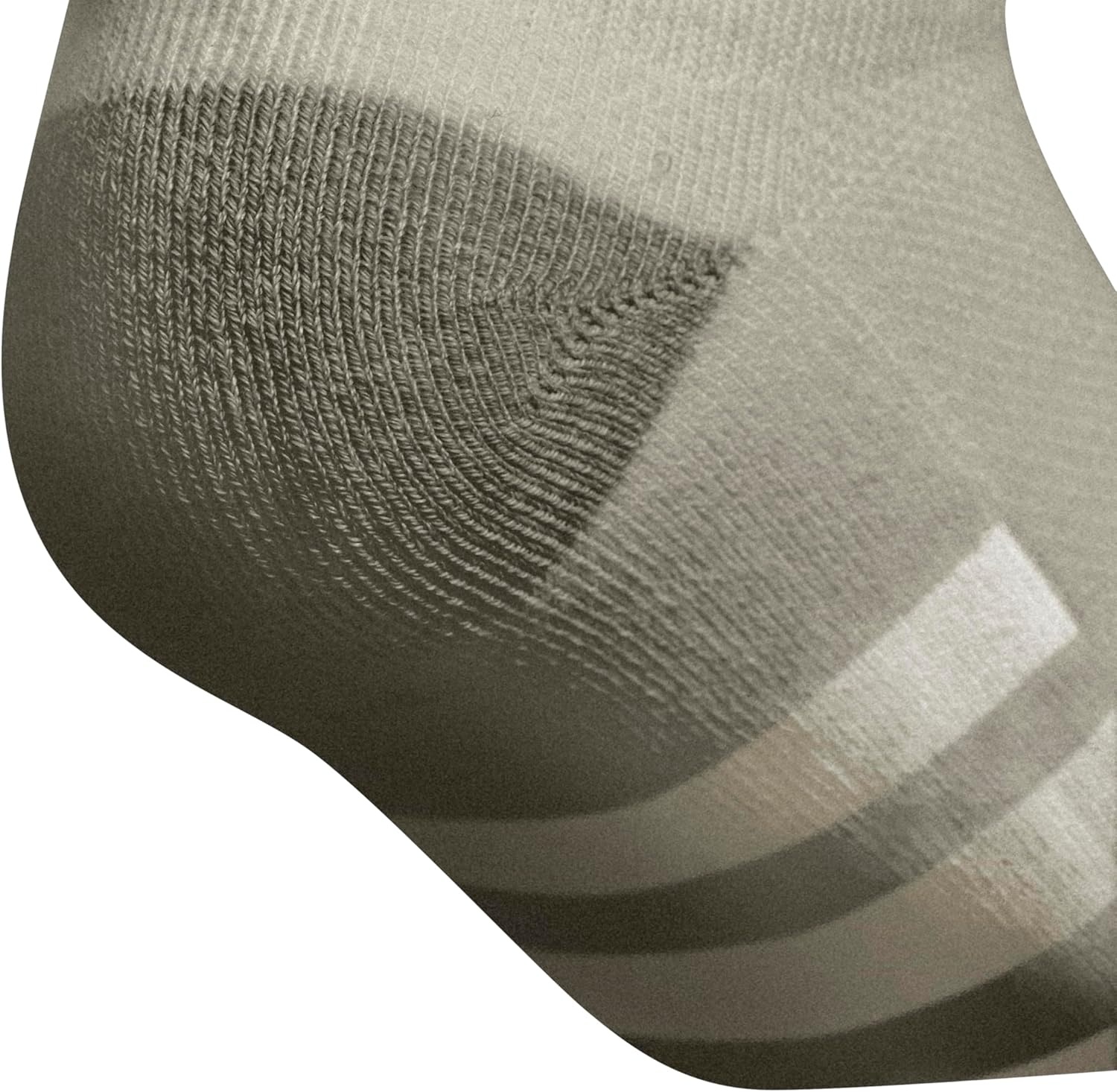image:imageadidas Kids No Show Socks for Boys and Girls 6 Pairs Durable amp ComfortableSilver Pebble GreyPutty GreyWhite