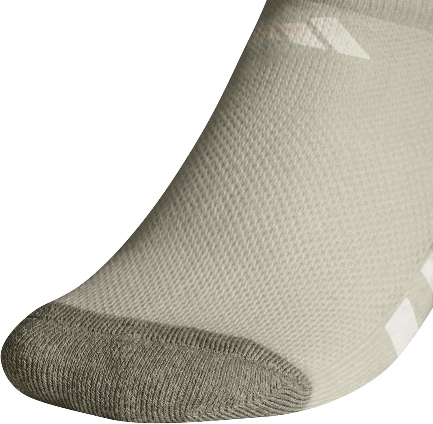 image:imageadidas Kids No Show Socks for Boys and Girls 6 Pairs Durable amp ComfortableSilver Pebble GreyPutty GreyWhite
