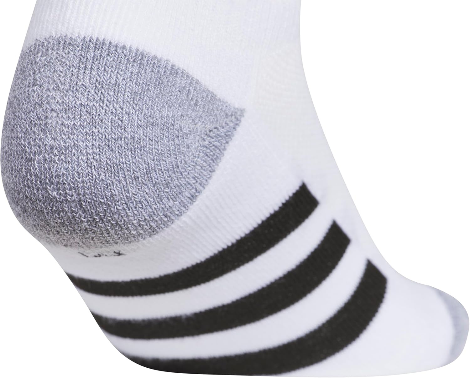 image:imageadidas Kids No Show Socks for Boys and Girls 6 Pairs Durable amp ComfortableWhiteGreyBlack