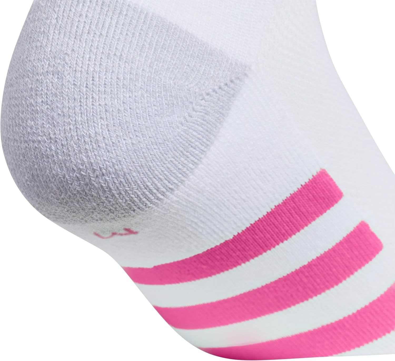 image:imageadidas Kids No Show Socks for Boys and Girls 6 Pairs Durable amp ComfortableWhiteWhiteclear Onix GreyPulse Magenta PinkGirls
