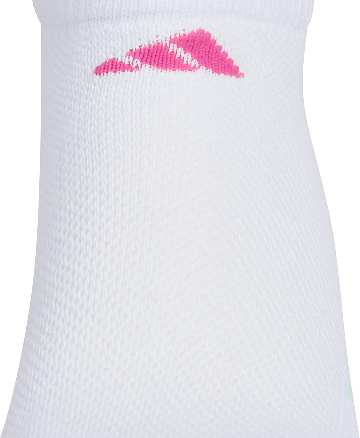 image:imageadidas Kids No Show Socks for Boys and Girls 6 Pairs Durable amp ComfortableWhiteWhiteclear Onix GreyPulse Magenta PinkGirls