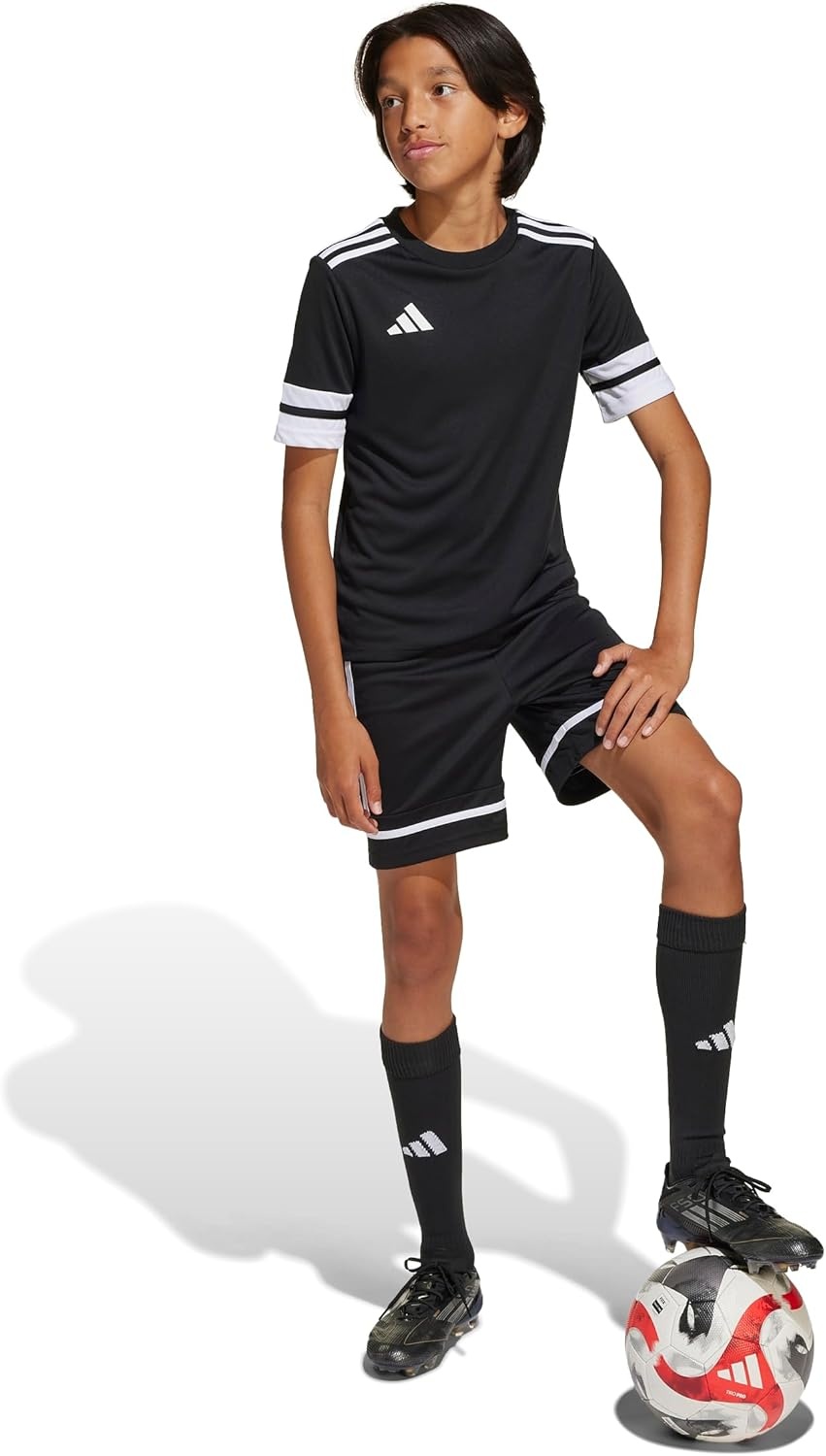 image:imageadidas Kids Squadra 25 ShortsBlackBlackWhite