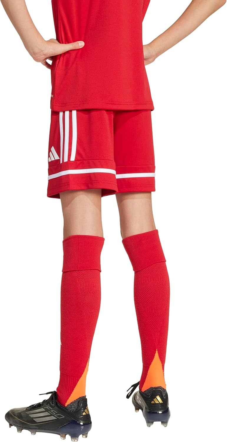 image:imageadidas Kids Squadra 25 ShortsTeam Power RedTeam Power RedWhite