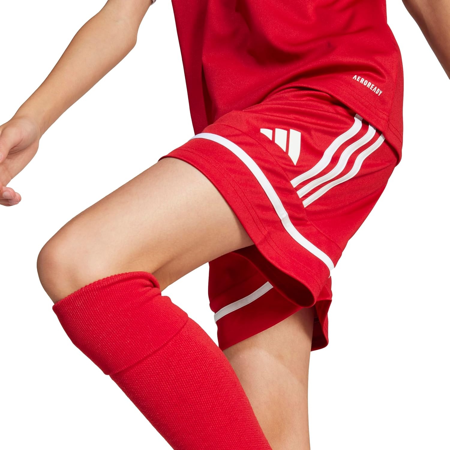 image:imageadidas Kids Squadra 25 ShortsTeam Power RedTeam Power RedWhite