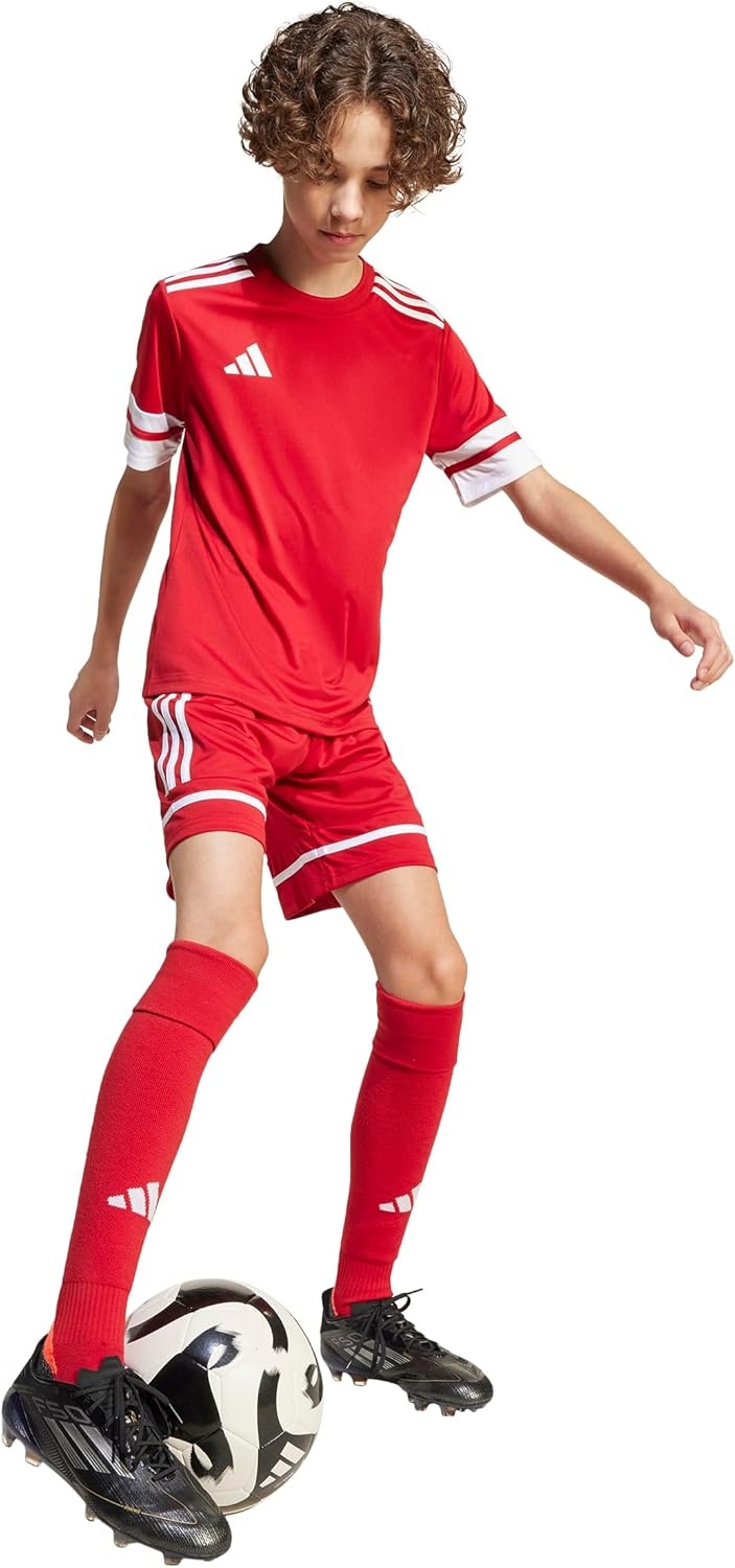 image:imageadidas Kids Squadra 25 ShortsTeam Power RedTeam Power RedWhite