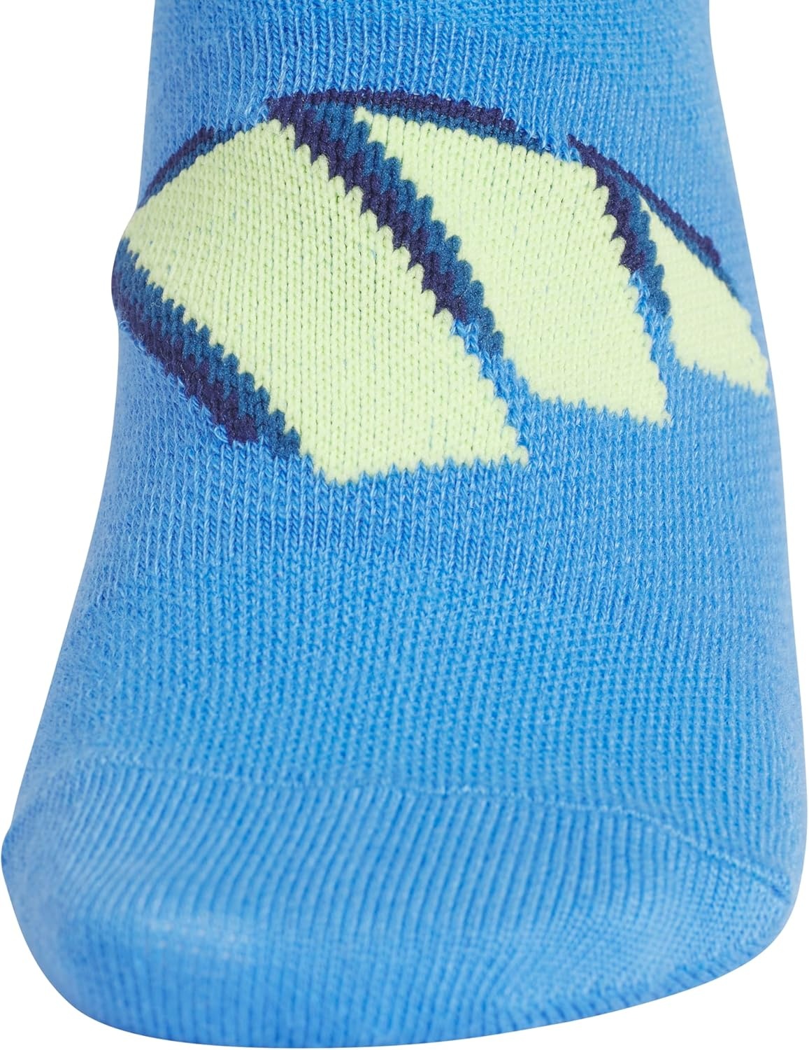 image:imageadidas Kids Superlite No Show Socks for Boys amp Girls 6 Pairs LightweightRay BluePulse Lime GreenDark BlueClassic20