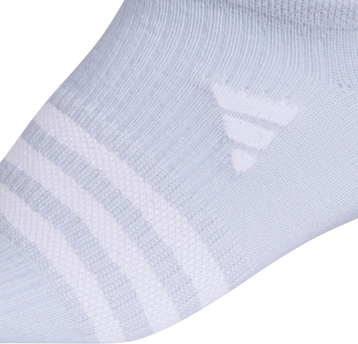 image:imageadidas Kids Superlite No Show Socks for Boys amp Girls 6 Pairs LightweightViolet Tone PurpleEnergy AquaClear Onix GreyGirls30