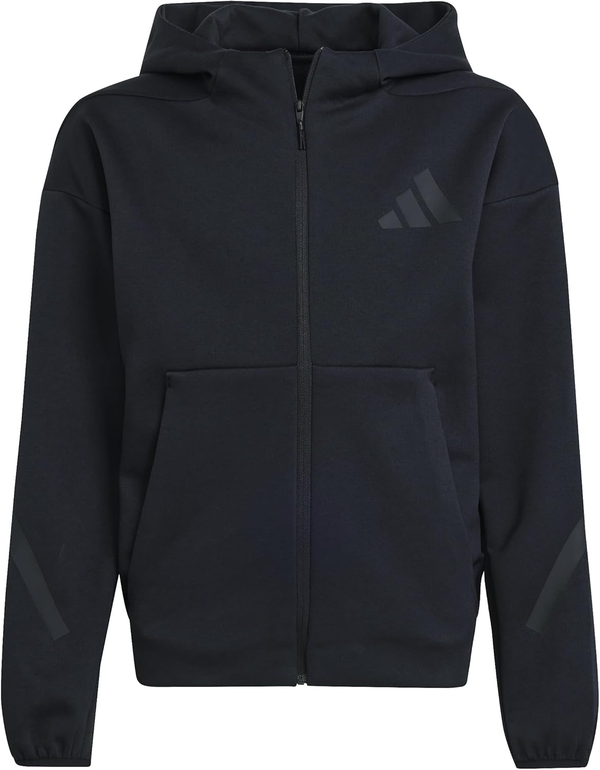 image:imageadidas Kids Zne Full Zip HoodieBlackBlack