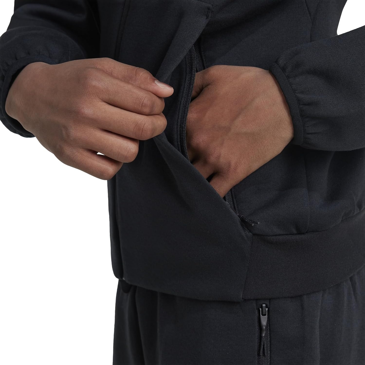 image:imageadidas Kids Zne Full Zip HoodieBlackBlack