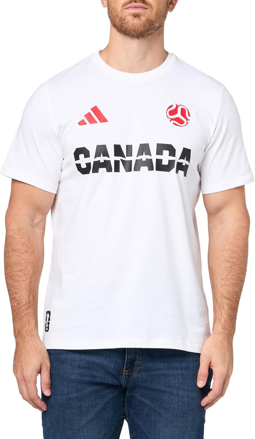 image:imageadidas Mens Canada World Cup 2026 ApparelWhiteCanada