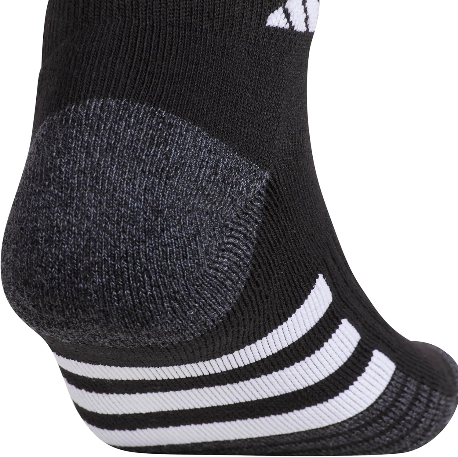 image:imageadidas Mens Cushioned Low Cut Ankle Socks 3 Pairs Durable amp ComfortableBlackOnix GreyWhite3