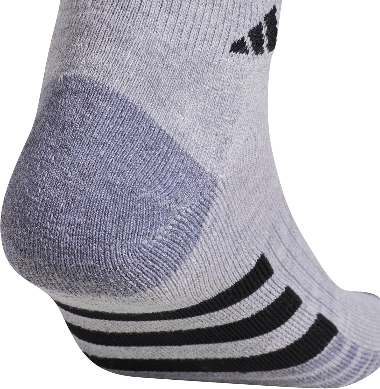 image:imageadidas Mens Cushioned Low Cut Ankle Socks 3 Pairs Durable amp ComfortableCool Light HeatherGreyBlack3