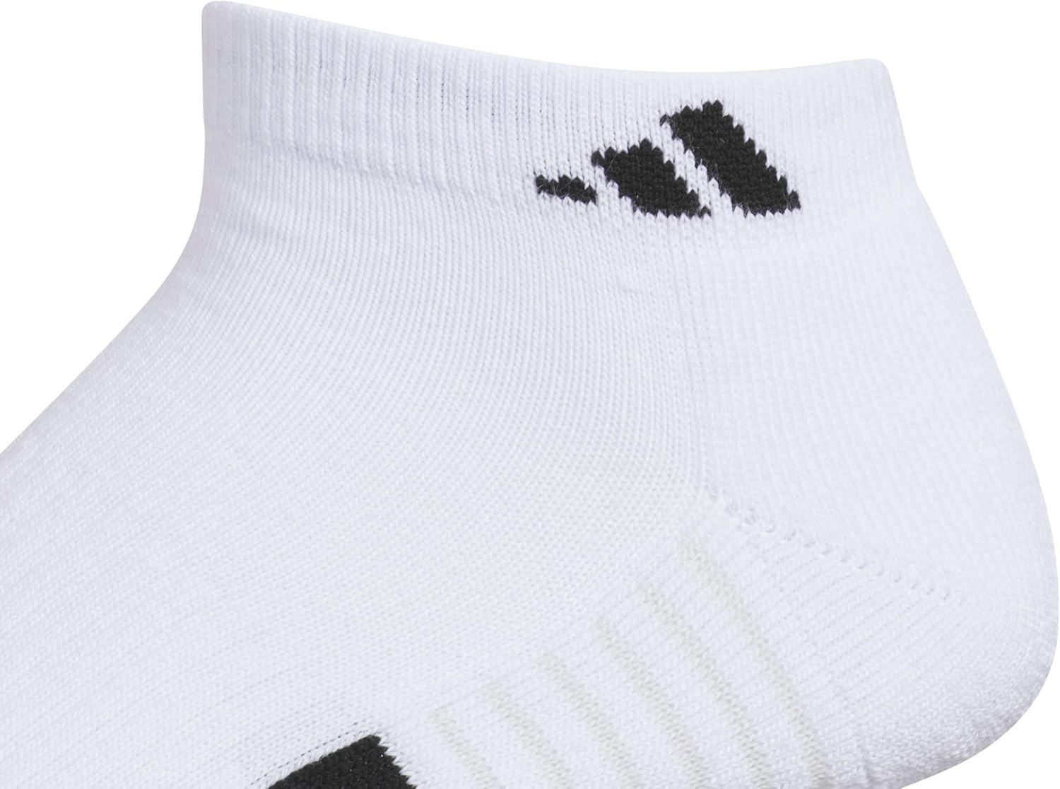 image:imageadidas Mens Cushioned Low Cut Ankle Socks 3 Pairs Durable amp ComfortableWhiteBlackClear Grey4